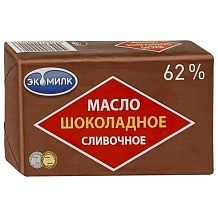 Масло шоколадное Экомилк 62% 180 г