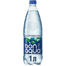 Вода Bonaqua газированная 1 л