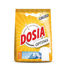 Стиральный порошок Dosia автомат Оптима альпийская свежесть 4 кг