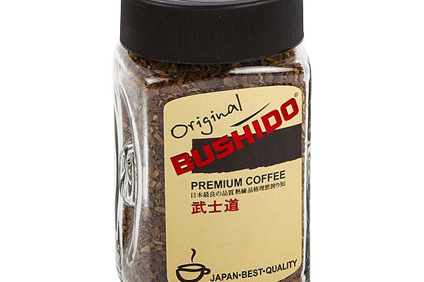  Кофе Bushido Original сублимированный 100 г в интернет-магазине продуктов с Преображенского рынка Apeti.ru