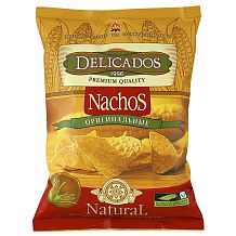 Чипсы кукурузные Nachos Delicados оригинальные 75 г