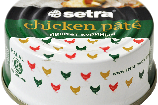  Паштет Setra куриный 100 гр в интернет-магазине продуктов с Преображенского рынка Apeti.ru