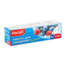 Пакеты для заморозки Paclan с клипсами 3 л*30 шт