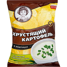 Чипсы Хрустящий картофель сметана/лук 160 г