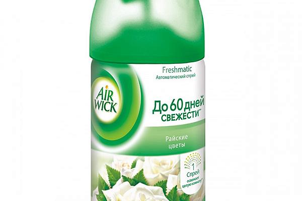  Сменный баллон для автоматического освежителя воздуха Райские цветы Freshmatic AirWick, 250 мл в интернет-магазине продуктов с Преображенского рынка Apeti.ru