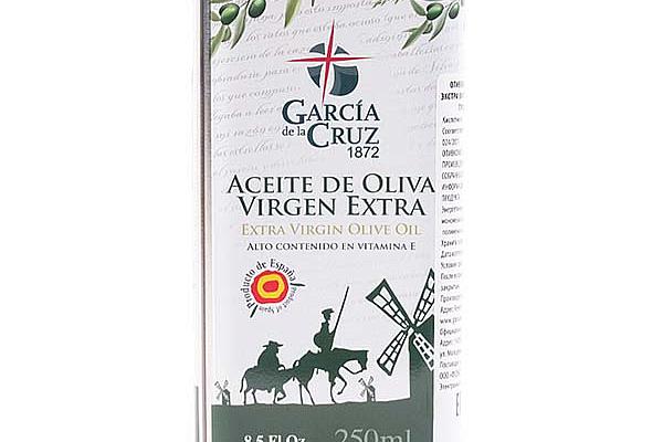  Масло оливковое Garcia Extra Virgin холодного отжима 0.25 л в интернет-магазине продуктов с Преображенского рынка Apeti.ru