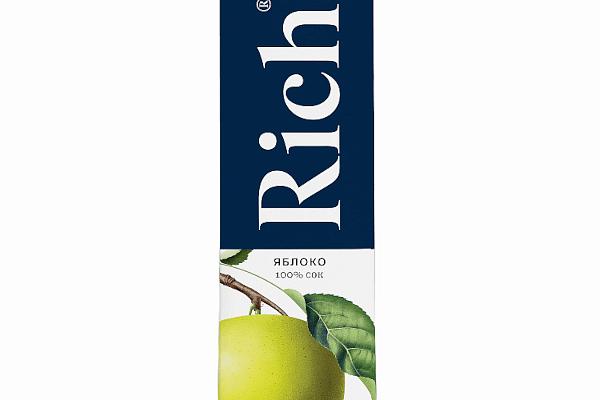  Сок Rich яблочный 1 л в интернет-магазине продуктов с Преображенского рынка Apeti.ru