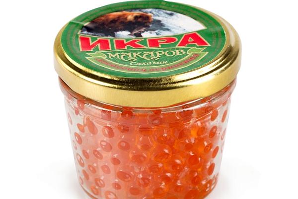  Красная икра кеты «Макаров» 100 г в интернет-магазине продуктов с Преображенского рынка Apeti.ru