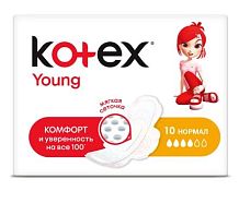 Прокладки гигиенические Kotex Young Комфорт нормал 10 шт