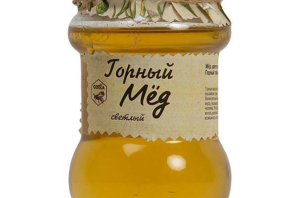  Мед горный светлый 500 г в интернет-магазине продуктов с Преображенского рынка Apeti.ru
