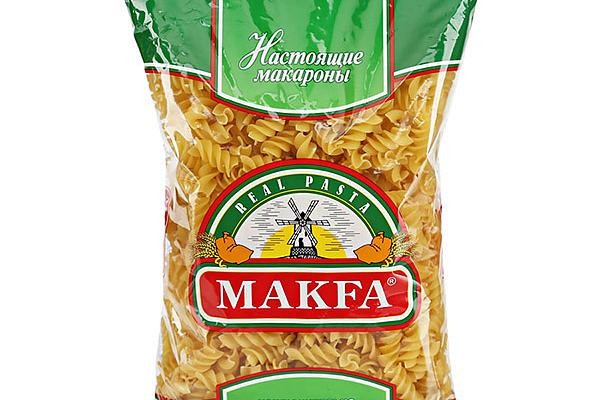  Макаронные изделия Makfa спирали 400 г в интернет-магазине продуктов с Преображенского рынка Apeti.ru