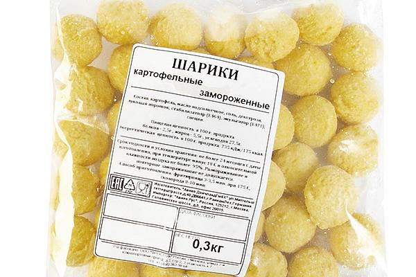  Шарики картофельные замороженные, 300 г в интернет-магазине продуктов с Преображенского рынка Apeti.ru