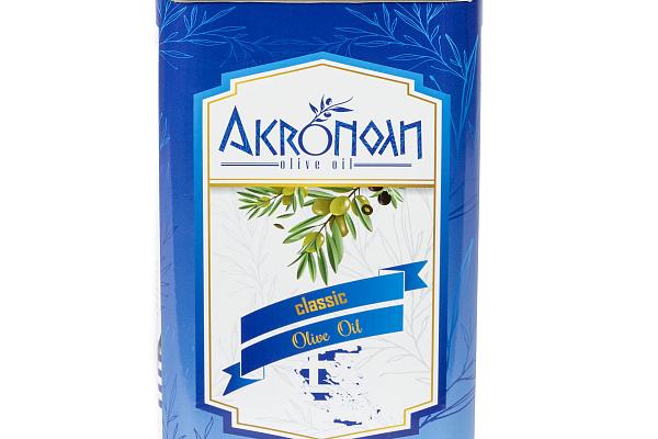  Масло оливковое Akropol  Classic1 л в интернет-магазине продуктов с Преображенского рынка Apeti.ru