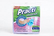 Набор универсальных салфеток для уборки Practi Paclan 38*40 см
