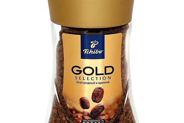  Кофе Tchibo Gold selection растворимый сублимированный 47,5 г в интернет-магазине продуктов с Преображенского рынка Apeti.ru