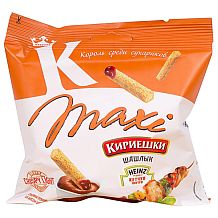 Сухарики Кириешки Maxi со вкусом шашлык и кетчуп 50 г