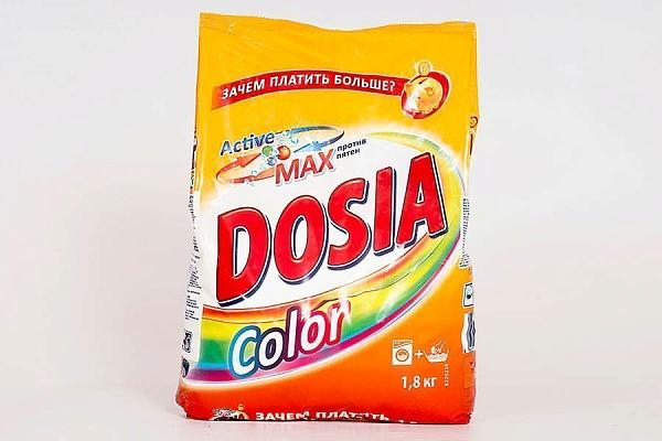  Стиральный порошок Dosia универсальный Active max Color 1,8 кг в интернет-магазине продуктов с Преображенского рынка Apeti.ru